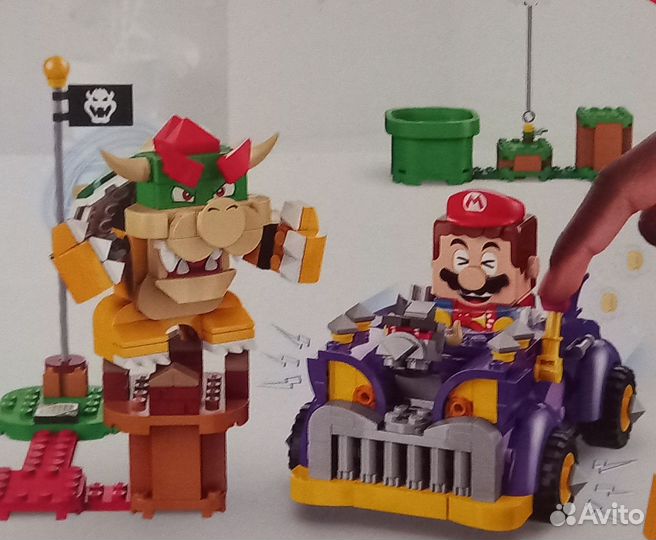 Lego Super Mario Маслкар Баузера набор оригинал