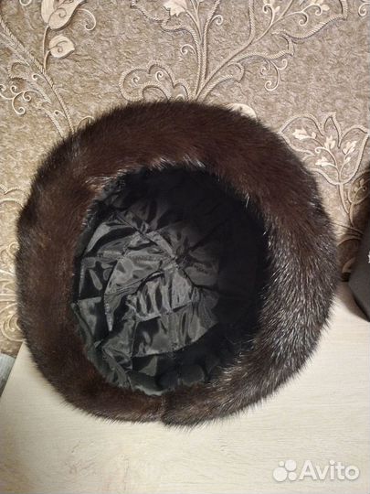Шапка норковая женская