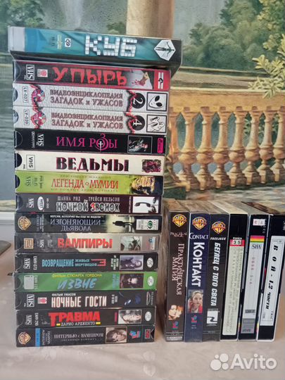Vhs видеокассеты ужасы