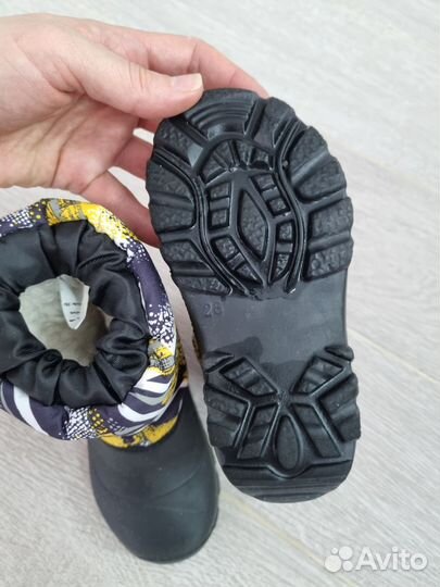 Дутики детские демисезонные 25-26