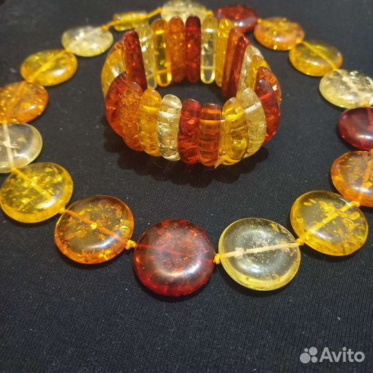 Подарочный набор из янтаря