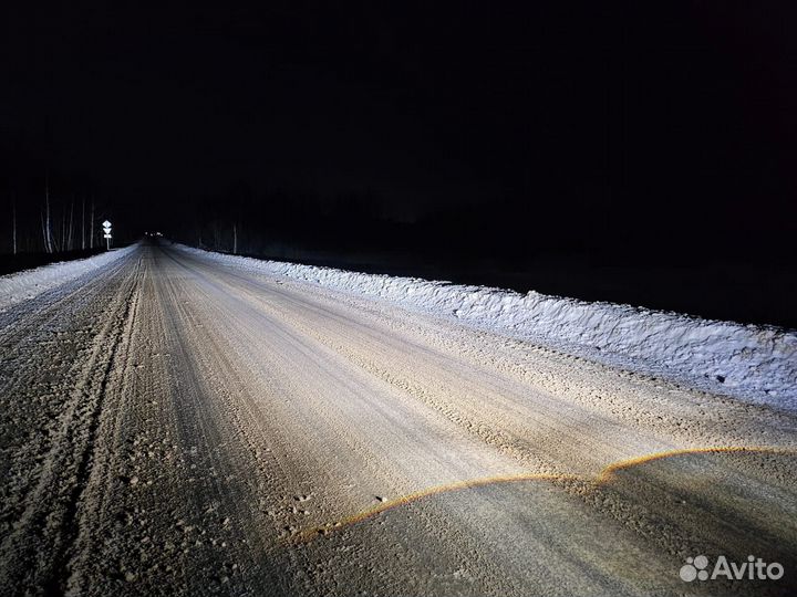 Комплект фар для Octavia A5 с bi LED линзами
