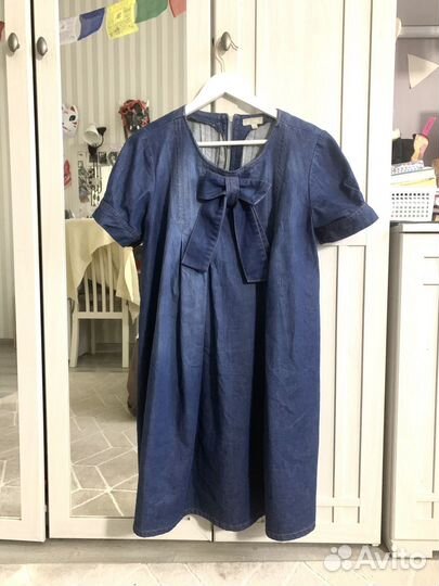 Джинсовое платье