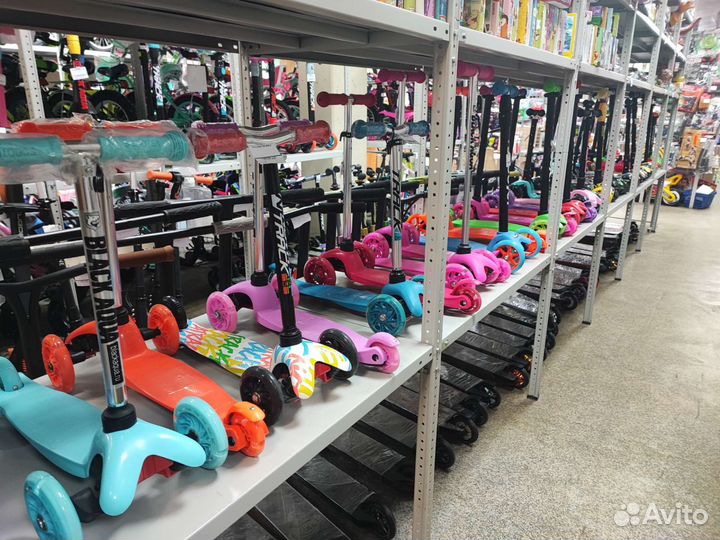 Самокаты для детей и взрослых