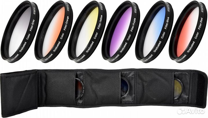 Насадки на объектив, фильтры 58мм