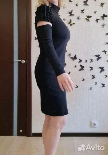 Платье трикотажное женское
