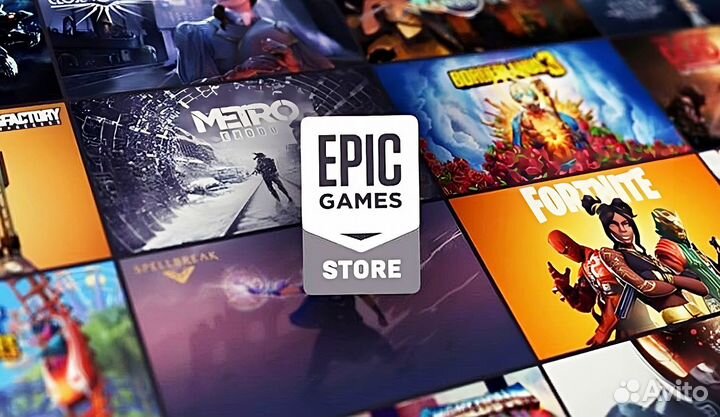 Покупка игр Steam/Epic Games/EA/Ubisoft