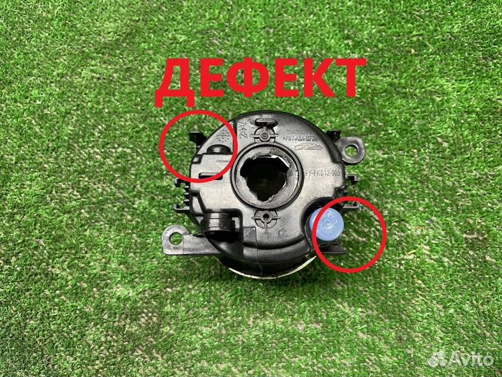 Корпус фары противотуманной Renault Duster 2013