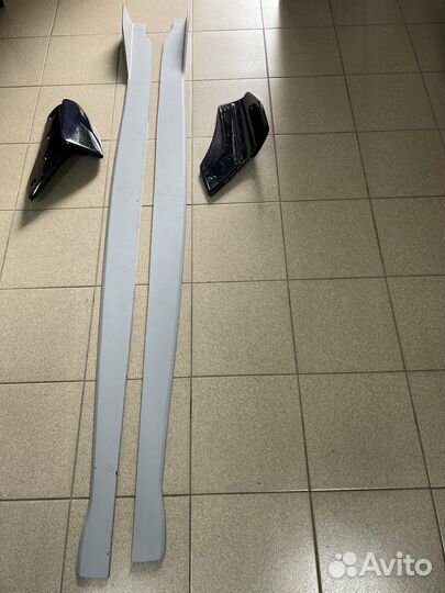 Продам пороги лезвия, накладки на бампер Bmw x5