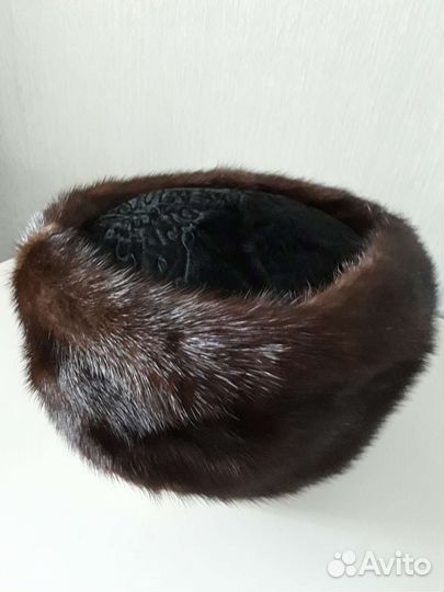 Шапка норковая женская