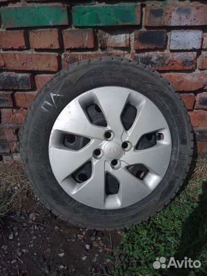 Оригинальные зимние колеса Kia Rio r15