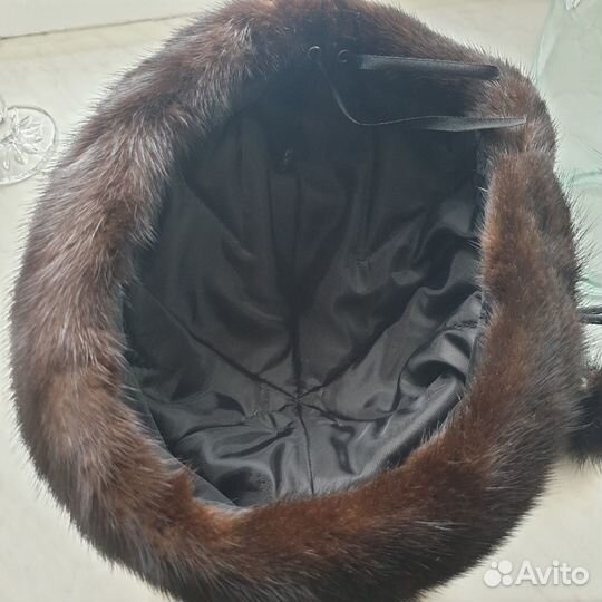 Шапка норковая женская