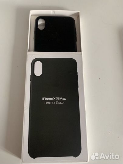 Чехол кожанный iPhone XS MAX