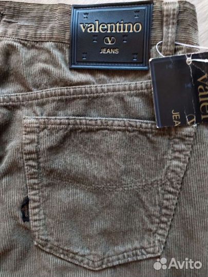 Джинсы Valentino W34-36 (W40) вельвет. Оригинал