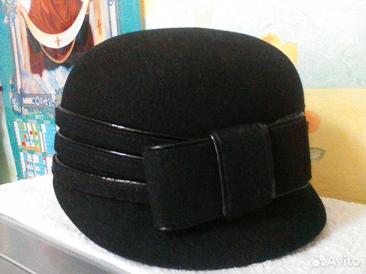 Новая фетровая шапка р.56