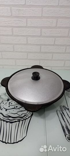 Казан чугунный 8 литров