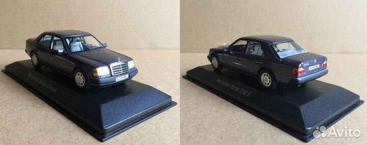 Mercedes-Benz 230E W124 Bornit Metallic Minichamps
