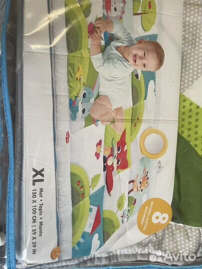 Развивающий коврик tiny love солнечная полянка 0+