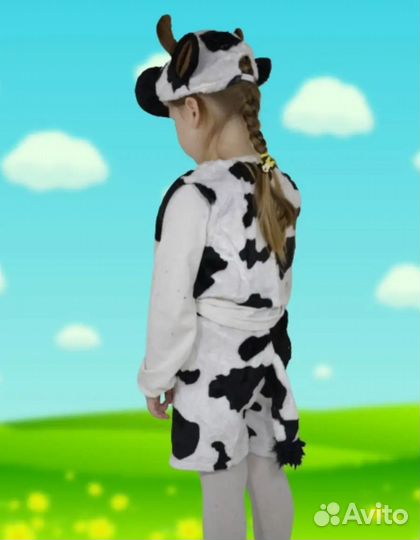 Костюм коровки новый