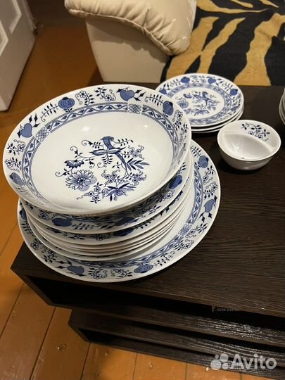 Сервиз столовый Henrietta bogemia Чехословакия