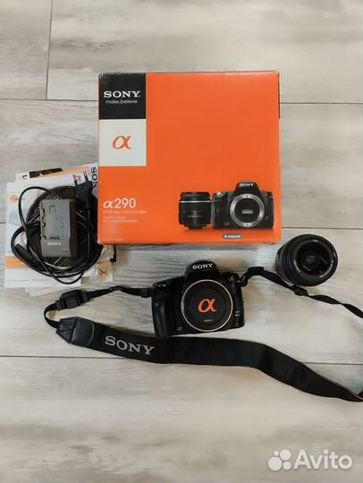 Зеркальный фотоаппарат sony a290
