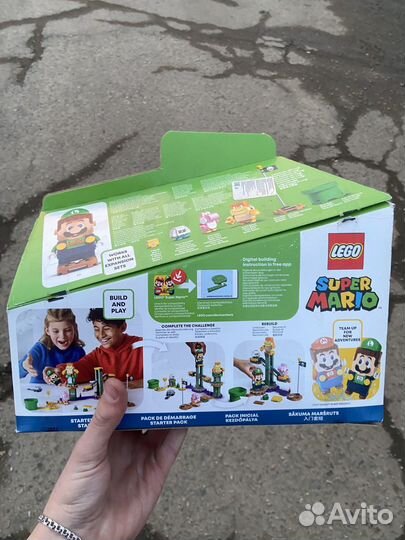 Lego супер марио луиджи