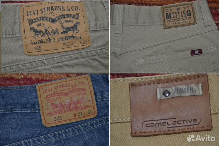 Джинсы рост 170 Levi'S, Mustang, Camel Active