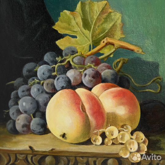 Натюрморт с фруктами холст масло