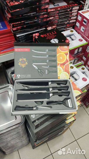Набор ребристых ножей