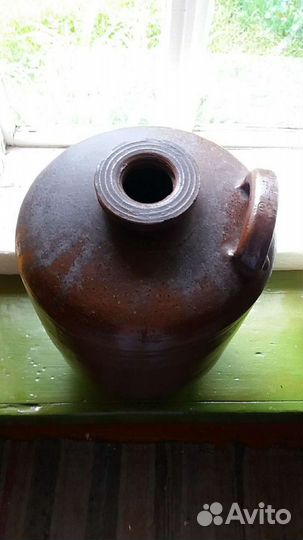 Антикварный глинянный сосуд,СССР примерно 30-50 г