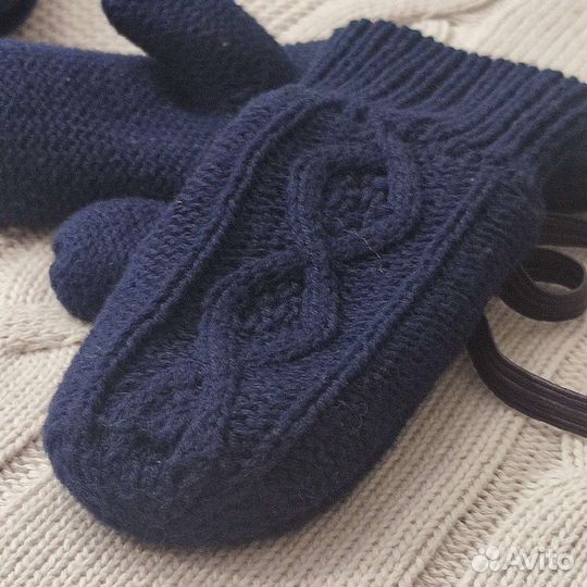 Комплект шапка и варежки H&M hm 86-92