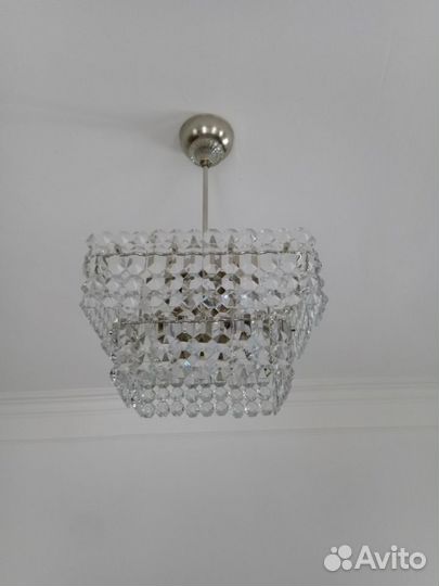 Люстры хрустальные СССР