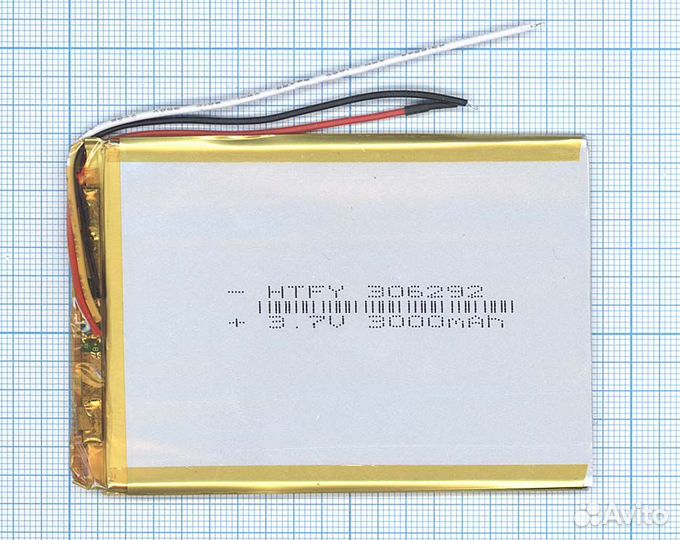 Li-Pol 3*62*92мм 3pin