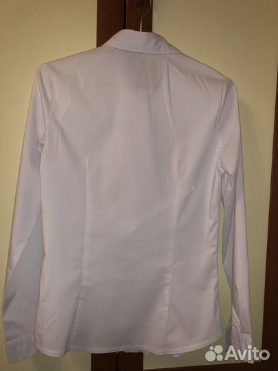 Рубашка белая для девочки XS