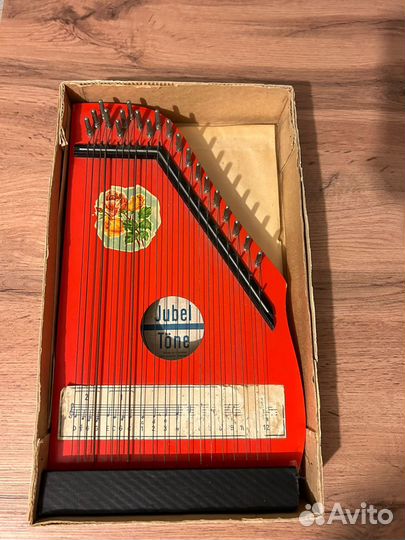 Гусли. Арфа цитра jubel tone Германия.1974г. Винтж