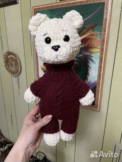Вязанные мишки