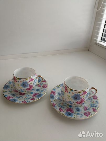 Кофейный набор фарфор
