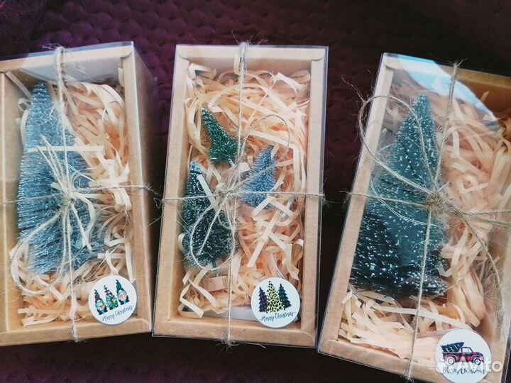 Новогодняя коробочка с ёлкой