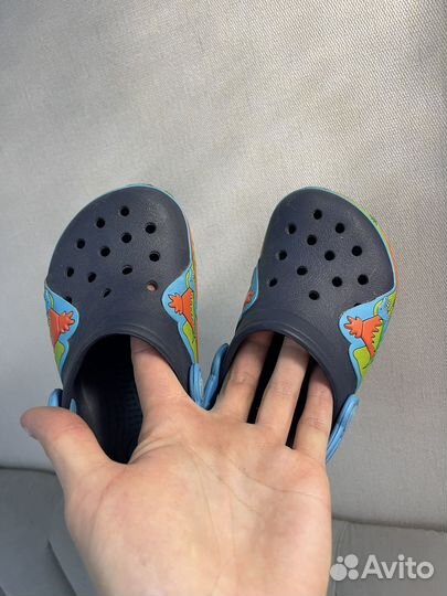 Crocs C10 светящиеся