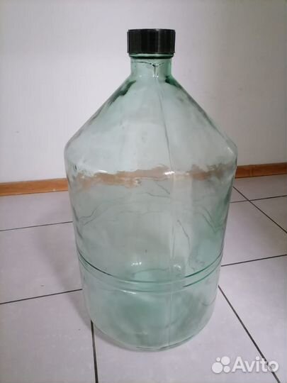 Бутылка стеклянная