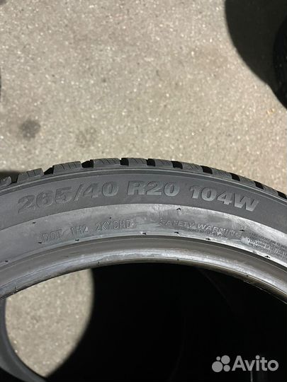 Kumho WinterCraft WP72 265/40 R20