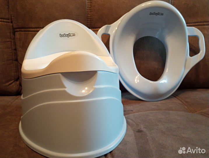 Горшок и сидушка на унитаз для детей