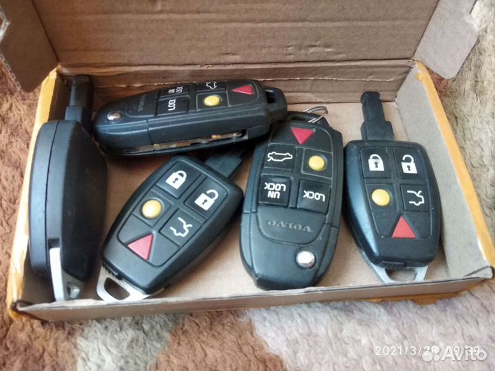 Ключ зажигания для volvo xc90 s80 xc60 s60 xc70