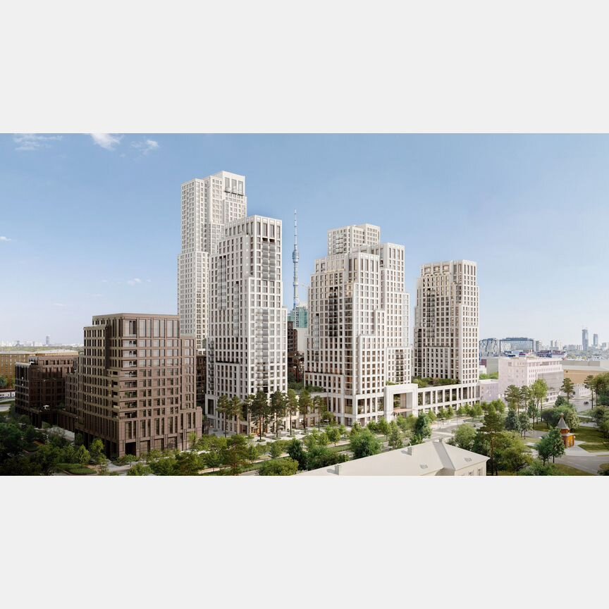 2-к. квартира, 74,8 м², 15/27 эт.