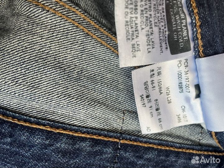 Женские джинсы levis 501