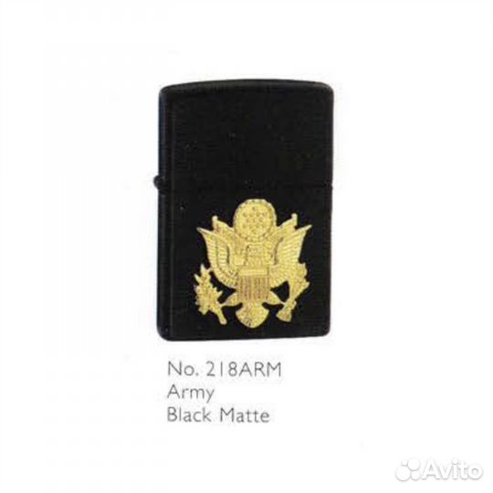 Zippo 218RM Army Black Matte