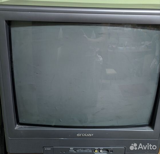 ЭЛТ телевизор sharp 21J1-BRU