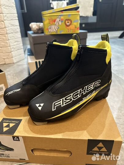 Лыжные ботинки fischer xj sprint