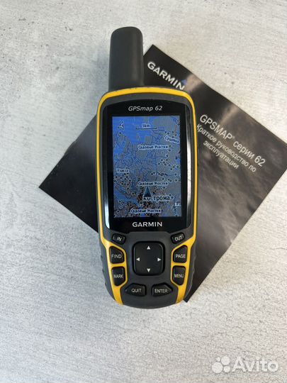 Навигатор Garmin Gpsmap 62 (с картой)