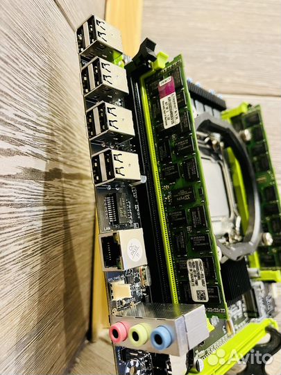 Комплект x79G-A + 2650v2 8/16 + 8gb